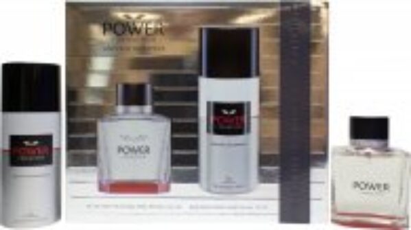 Antonio Banderas Power of Seduction Gift Set 100ml EDT + 150ml Deodorant Spray