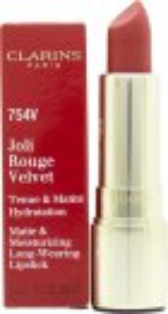 Clarins Rouge Velvet Lipstick 3.5g - 754V Deep Red