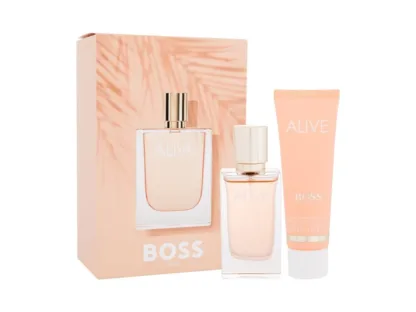 Hugo Boss Alive 2 Piece Gift Set: Eau De Parfum 30ml - Body Lotion 50ml