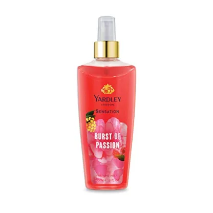 Yardley London Sensation Burst Of Passion Perfume Mist 236ml Spray