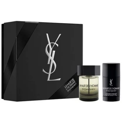 Yves Saint Laurent La Nuit de L'Homme Gift Set 100ml EDT + 75g Deodorant Stick