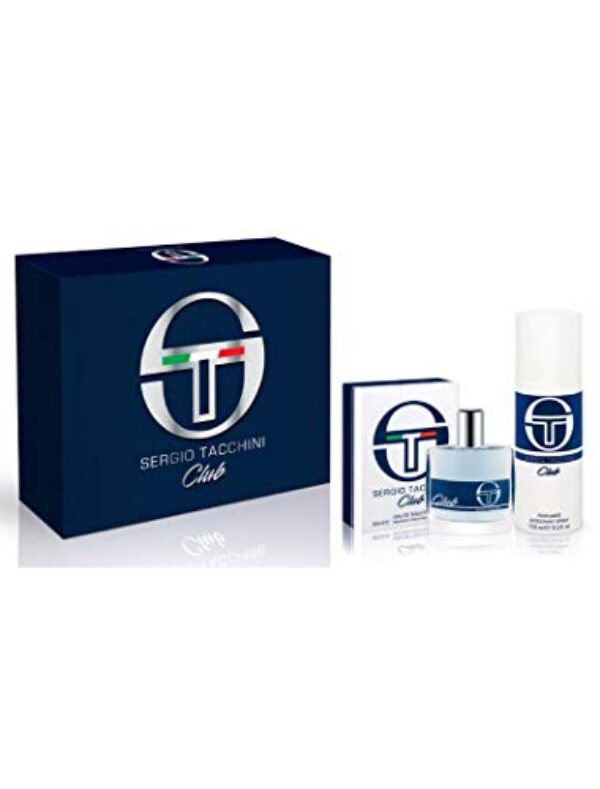 Sergio Tacchini Club Gift Set 50ml EDT + 150ml Deodorant Spray