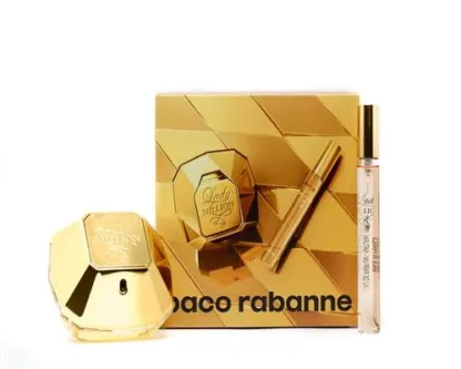 Paco Rabanne Lady Million 2 Piece Gift Set: Eau de Parfum 50ml - Eau de Parfum 10ml