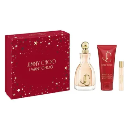 Jimmy Choo I Want Choo Gift Set 100ml EDP + 100ml Body Lotion + 7.5ml EDP