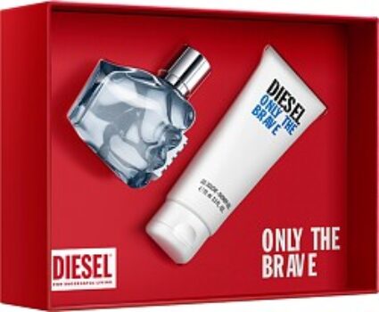 Diesel Only The Brave - 50ml EDT Gift Set With 75ml Shower Gel