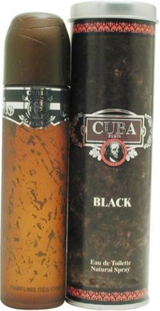 Cuba Black Eau de Toilette 100ml Spray