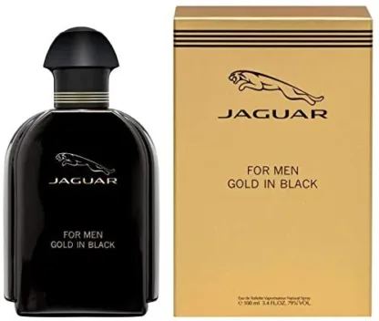 Jaguar For Men Gold In Black Eau De Toilette 100ml Spray With Gift Bag