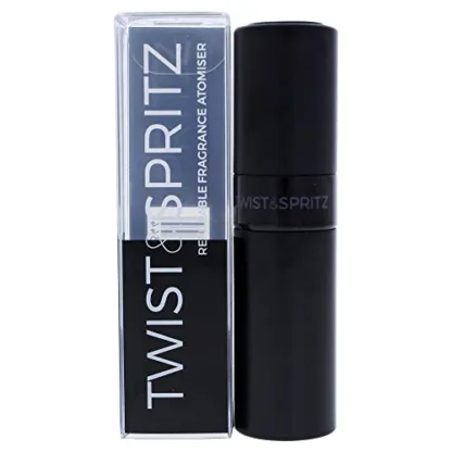 Twist & Spritz Refillable Atomiser Spray 8ml - Black