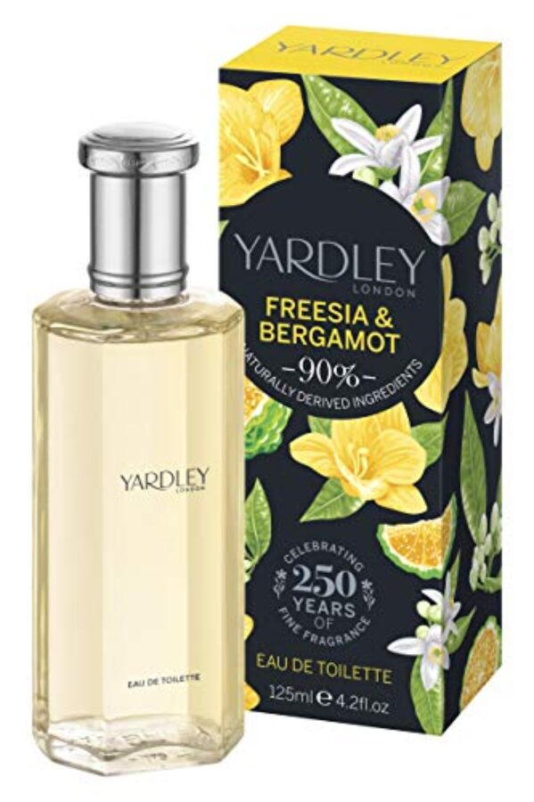 Yardley London Freesia & Bergamot Eau de Toilette 125ml Spray