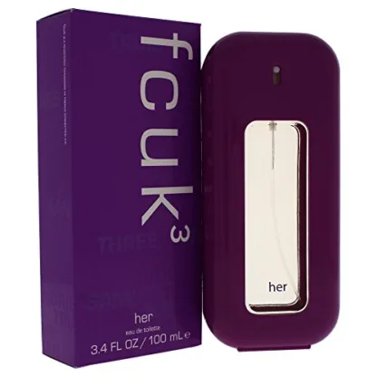 FCUK 3 Her Eau de Toilette Spray 100ml