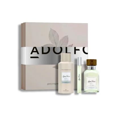 Adolfo Dominguez Agua Fresca Gift Set 120ml EDT + 150ml Deodorant Spray + 10ml EDT