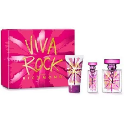 John Richmond Viva Rock Eau de Toilette/EDT and Body Lotion Set