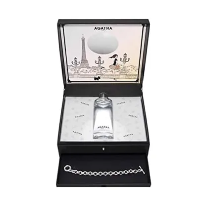 Agatha Paris Un Soir Ã Paris Gift Set 100ml EDT Spray + Bracelet (This Gift Set contains: 1 x 100ml EDT Spray 1 x Bracelet)