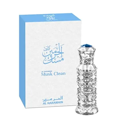 Al Haramain Musk Clean Perfume Oil 12ml