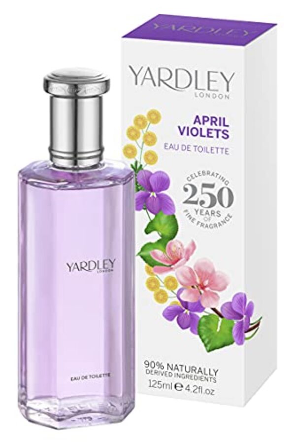 Yardley April Violets Eau de Toilette 125ml spray