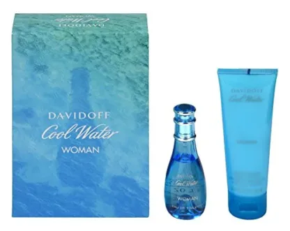 Davidoff Cool Water Woman Gift Set 30ml EDT + 75ml Body Lotion