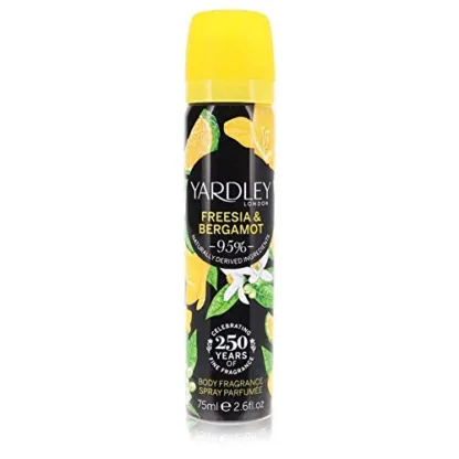 Yardley London Freesia & Bergamot 75ml Body Spray