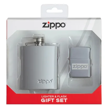 Zippo 2 Piece Gift Set: Eau de Toilette 50ml - Windproof Lighter