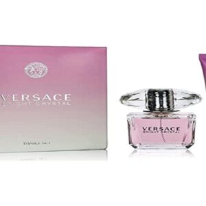 Versace Bright Crystal Gift Set 50ml EDT + 100ml Body Lotion