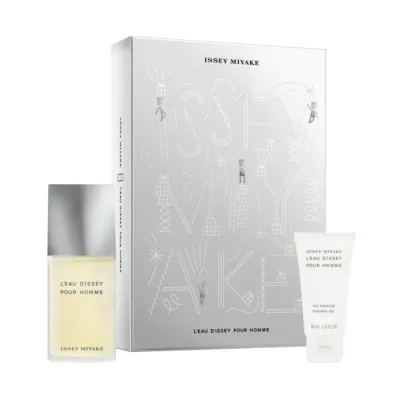 Issey Miyake Mens 75ml EDT Spray+50ml Shower Gel