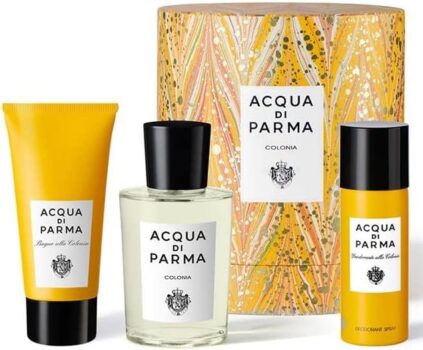 Acqua di Parma Colonia Gift Set 100ml EDC + 75ml Shower Gel + 50ml Deodorant Spray