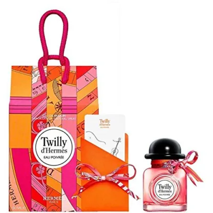 Hermès Twilly D'hermès Eau Poivree 2 Piece Gift Set: Eau de Parfum 50ml - Tie Knotting Card