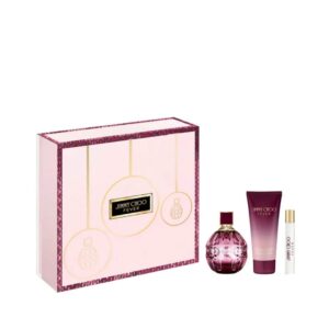 Jimmy Choo Fever Gift Set 100ml EDP + 100ml Body Lotion + 7.5ml EDP