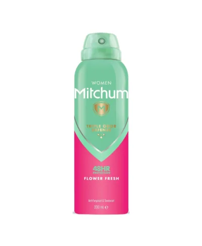 Mitchum Women Triple Odor Defense 48HR Protection Flower Fresh Antiperspirant & Deodorant 200ml