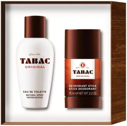 Tabac Original 2 Piece Gift Set: Eau De Toilette 100ml - Deodorant Stick 75ml