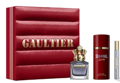 Jean Paul Gaultier Scandal Pour Homme Gift Set 50ml EDT + 150ml Deodorant Spray + 10ml EDT