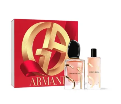 Giorgio Armani SÌ Eau De Parfum Intense Gift Set 50ml EDP + 15ml EDP