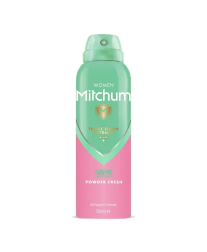 Mitchum Powder Fresh Deodorant Spray 200ml