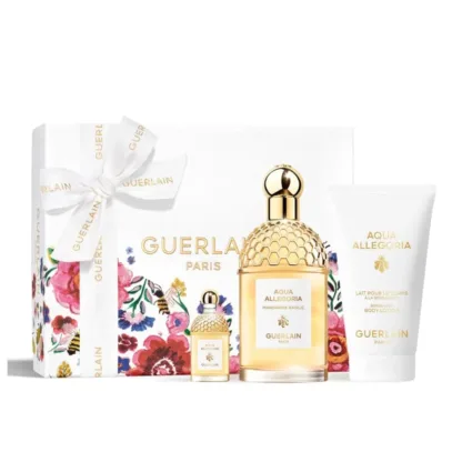 Guerlain Aqua Allegoria Mandarine Basilic 3 Piece Gift Set: Eau de Toilette 125m