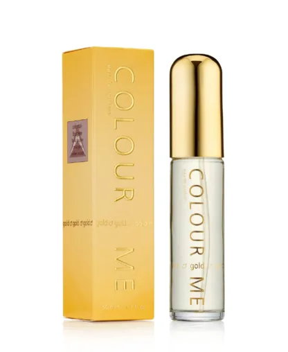 Colour Me Gold Gift Set 50ml EDT + 10ml Roll-on Perfume