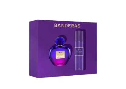 Antonio Banderas Her Secret Desire 2 Piece Gift Set: Eau de Toilette 80ml - Deodorant Spray 150ml