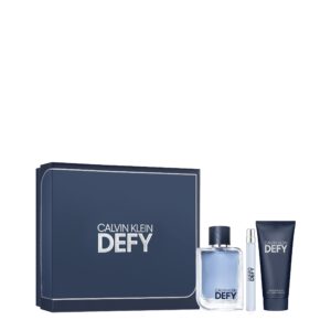 Calvin Klein Defy Gift Set 100ml EDT+ 100ml Shower Gel + 10ml EDT