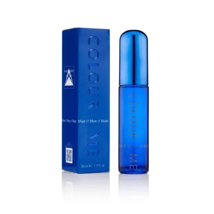 Colour Me Blue Gift Set 50ml EDT Spray + 10ml Roll-on Perfume