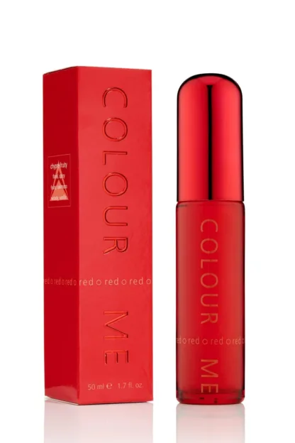 Colour Me Red Gift Set 50ml PDT Spray + 10ml Roll-on Perfume