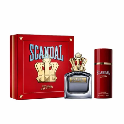 Jean Paul Gaultier Scandal Pour Homme Gift Set 100ml EDT + 10ml EDT + 75ml Shower Gel + 10ml EDT