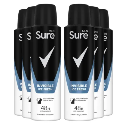 Sure Men Anti-Perspirant Deodorant Invisible Ice