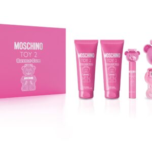 Moschino Toy 2 Bubble Gum Gift Set 100ml EDT + 100ml Shower Gel + 100ml Body Lotion + 10ml EDT