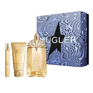 Thierry Mugler Alien Goddess 60ml EDP Refillable Spray+10ml EDP Refillable Spray+50ML BL Set