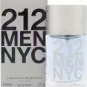 Carolina Herrera 212 Men Eau De Toilette 30ml Spray