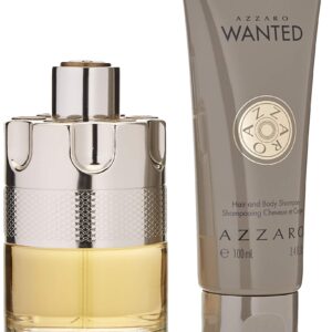 Azzaro Wanted 2 Piece Gift Set: Eau De Toilette 100ml - Hair Body Shampoo 100ml