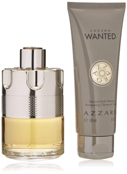 Azzaro Wanted 2 Piece Gift Set: Eau De Toilette 100ml - Hair Body Shampoo 100ml