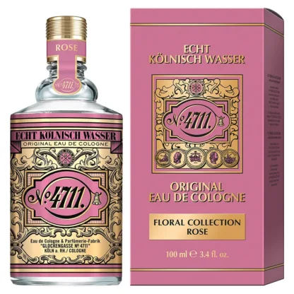 MÃƒÂ¤urer & Wirtz 4711 Floral Collection Rose Eau de Cologne 100ml Spray