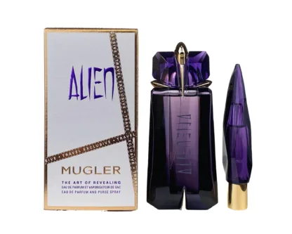 Mugler Alien Travel Exclusive Edition 2 Piece Eau De Parfum 90ml Eau De Parfum Refillable Talisman 10ml