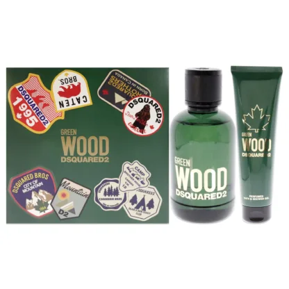 DSquared² Green Wood Gift Set 100ml EDT + 150ml Shower Gel