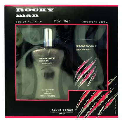 Arthes Rocky Man 100Ml EDT + Body Spray 200Ml Set