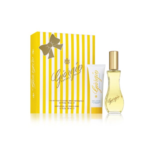 Giorgio Beverly Hills Yellow 90ml EDT + 50ml Body Lotion